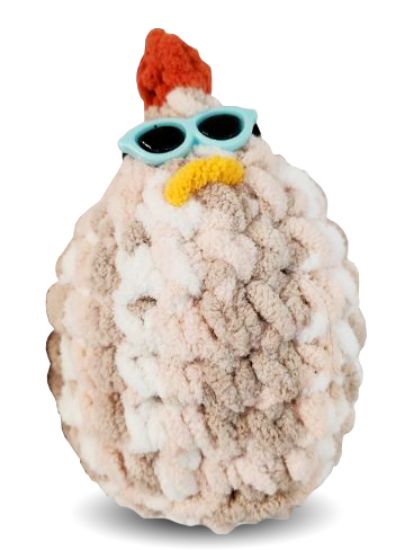 Picture of Emotional Support Chicks Crochet Chickens